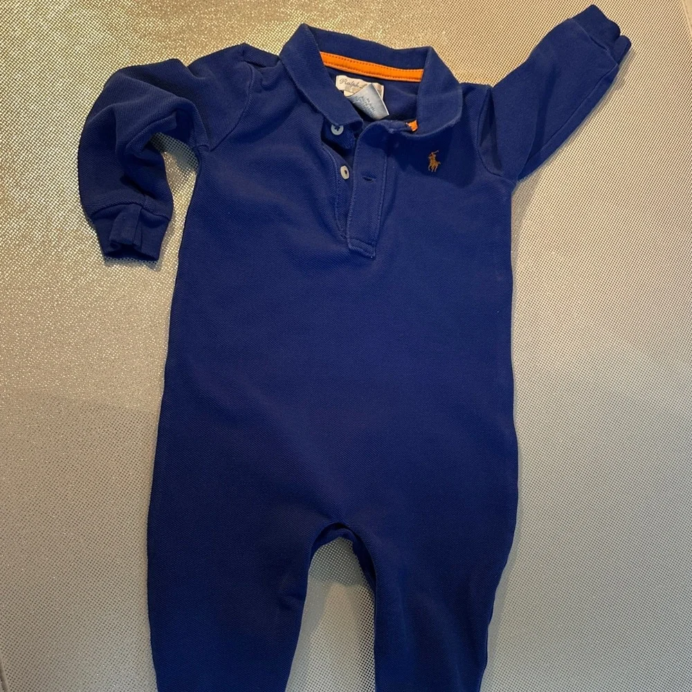 Ralph Lauren Royal Blue Kids one piece